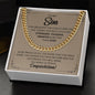 For Graduation | Congratulations - Cuban Link Chain